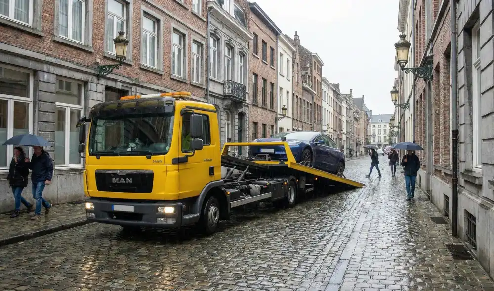 dépanneuse voiture à Bruxelles